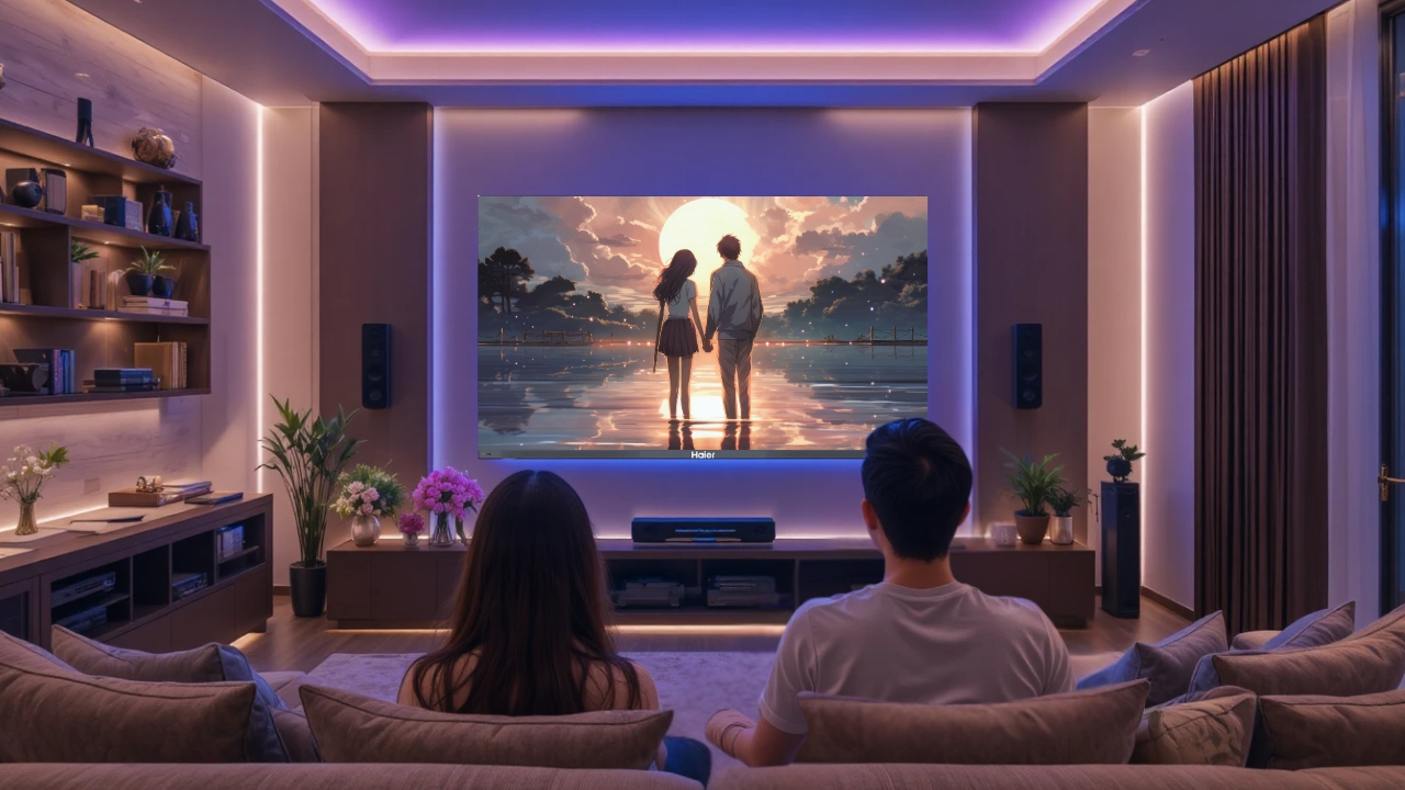 TV Setup for Couples Moving Into Their First Dream Home