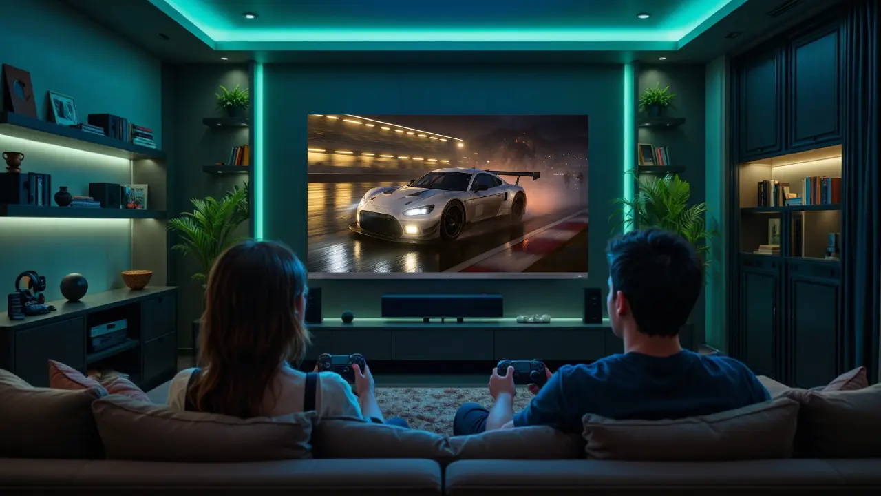 Play PS5 Games on Mini LED TV
