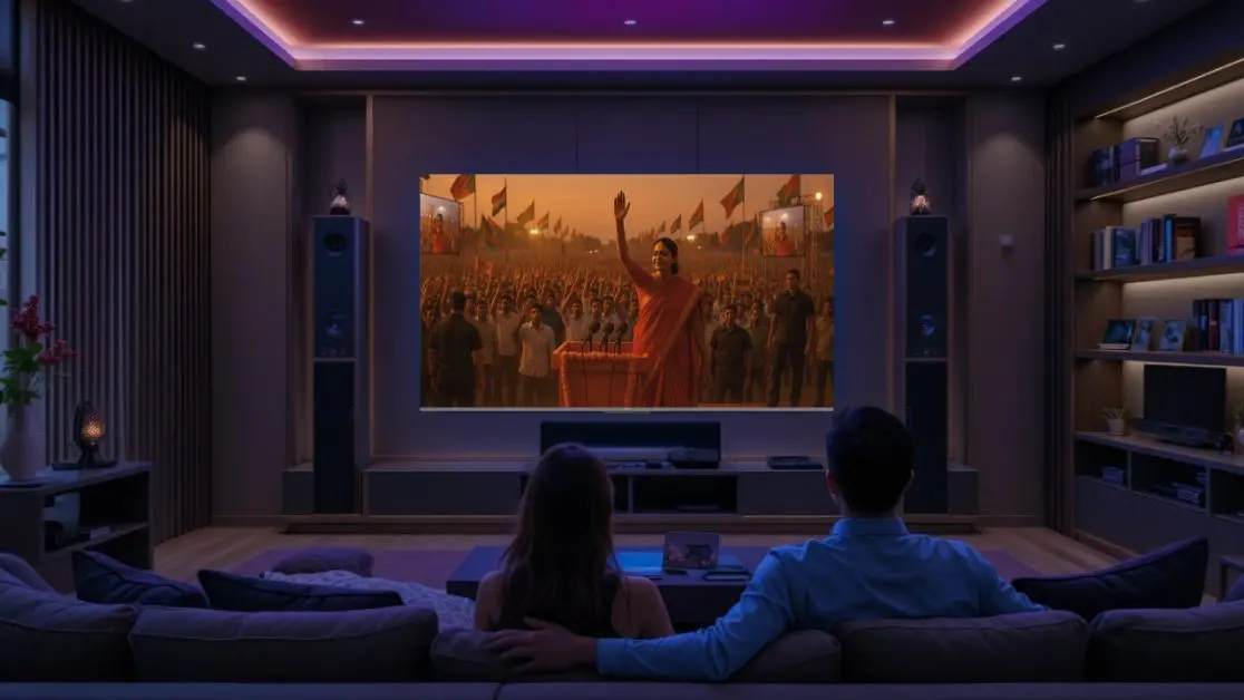 Politics Feels Personal with QLED TV