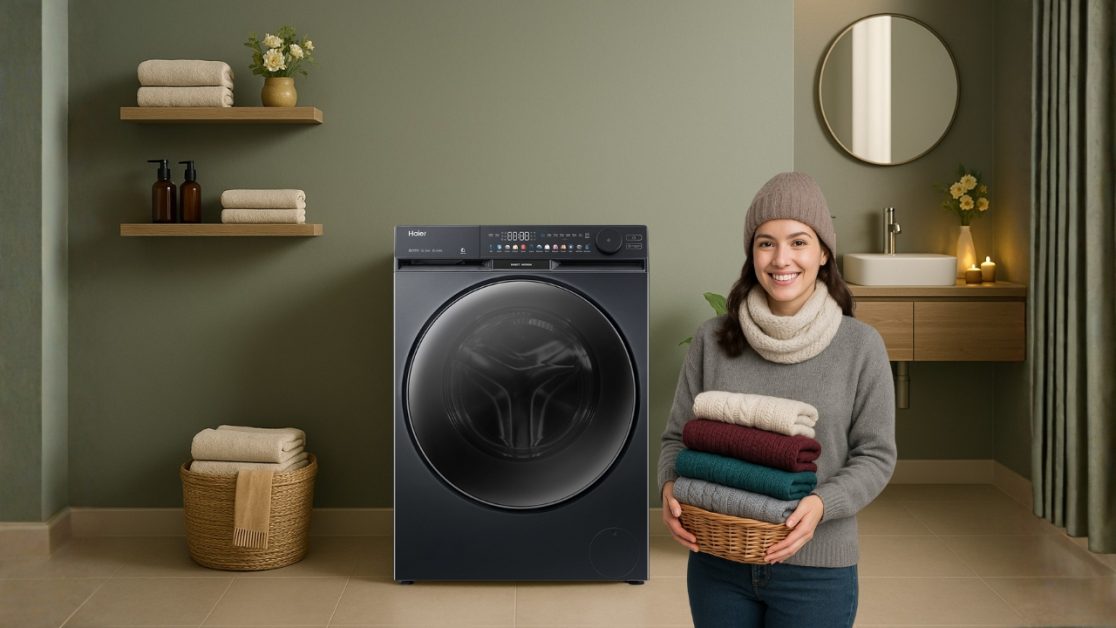 Respect the drying ritual in this washing machine