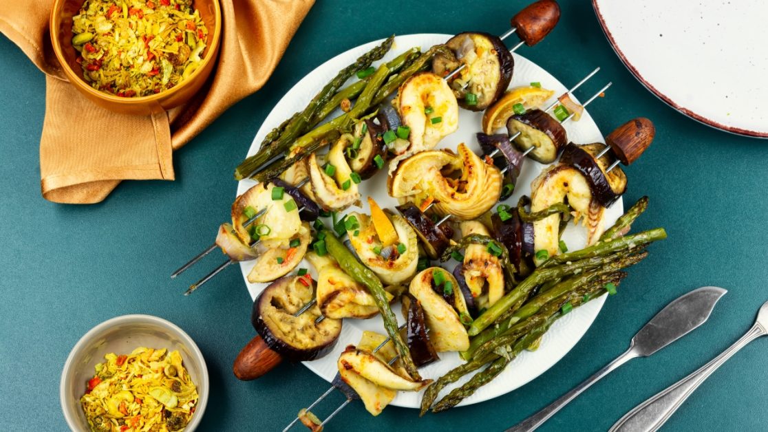 Roast veggies in microwave