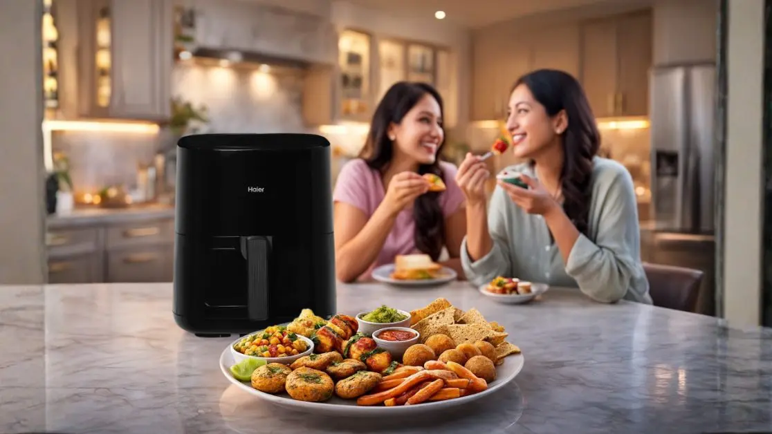 Snacking smarter with air fryer