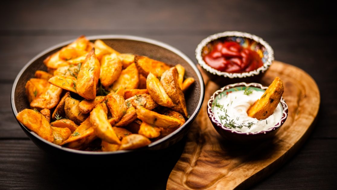 Spicy Potato Wedges