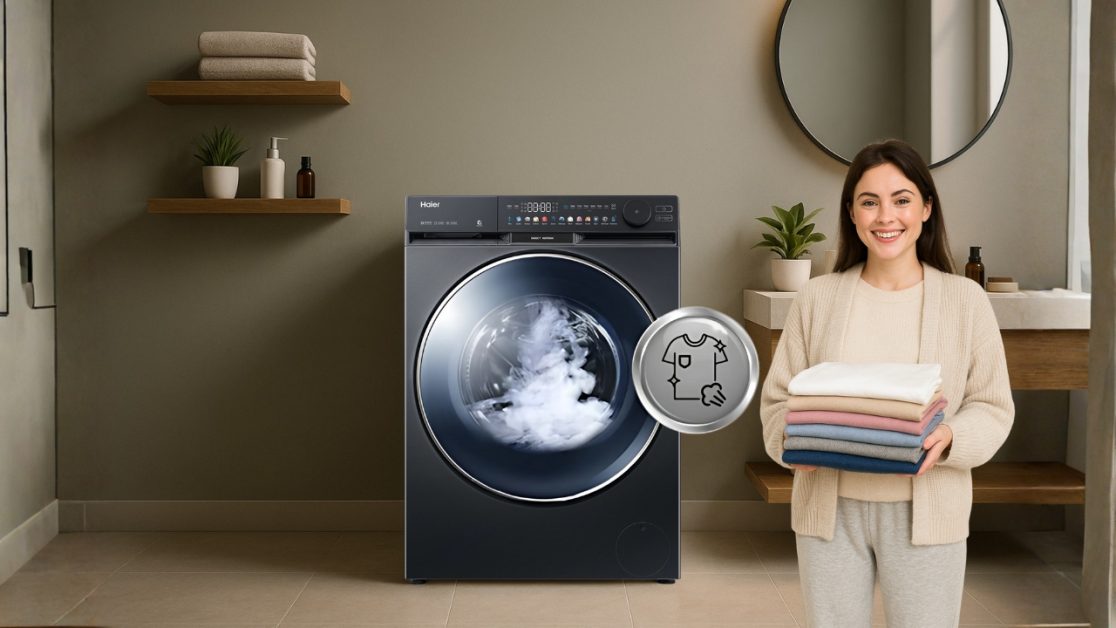 Steam Wash Saves Time
