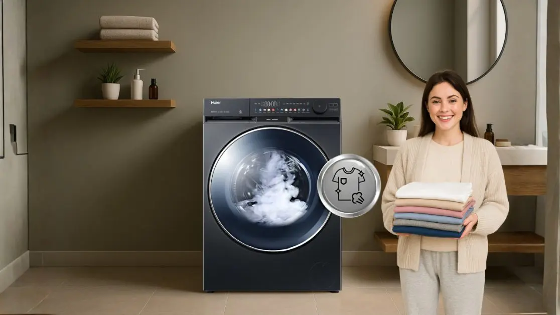 Steam Wash Saves Time