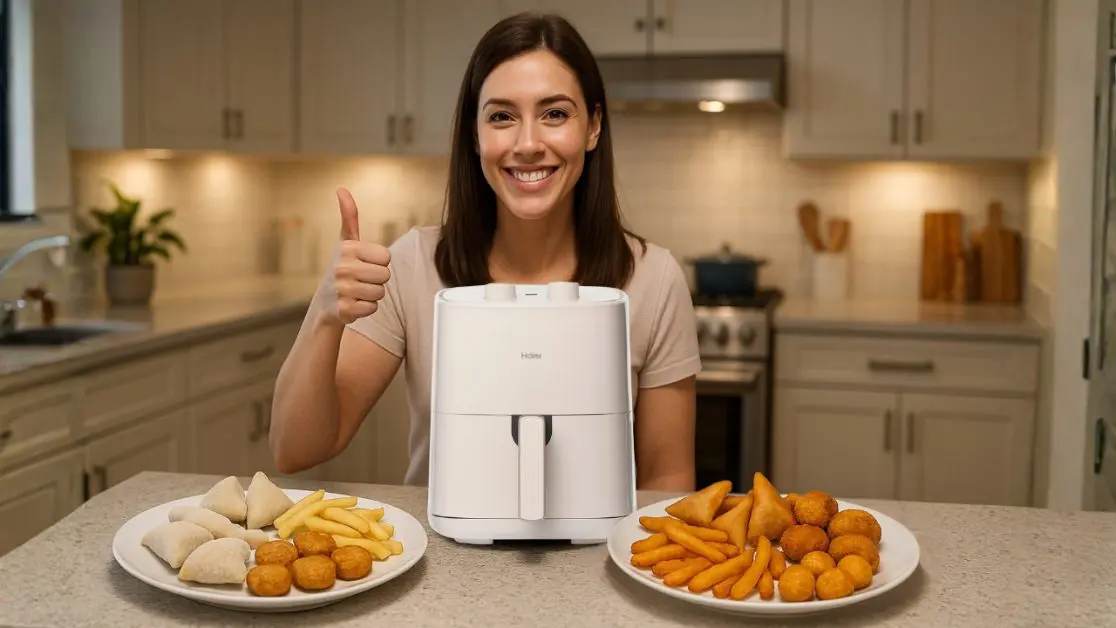 Turns Frozen Food Into Fresh Feasts with Air fryer