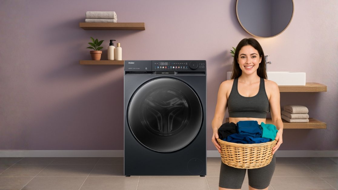 Wash Gym wear in perfect washing machine