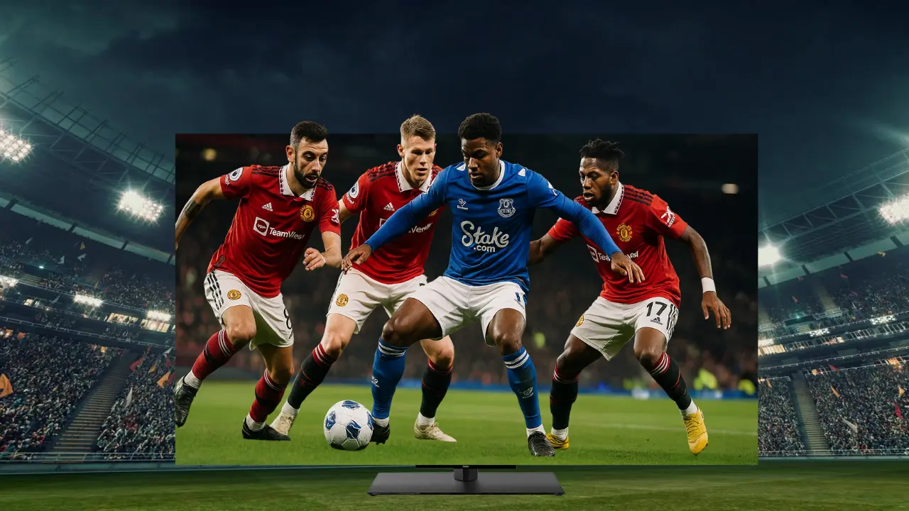 Watch Everton’s Defence in 120Hz OLED Display