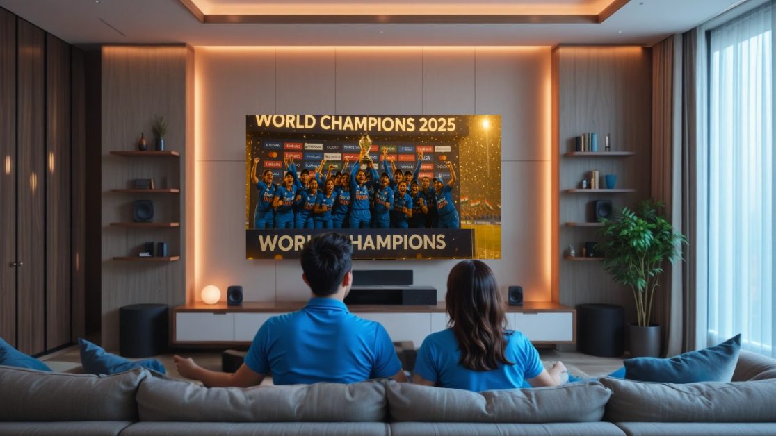 Watch Indian Women team make history in OLED TV