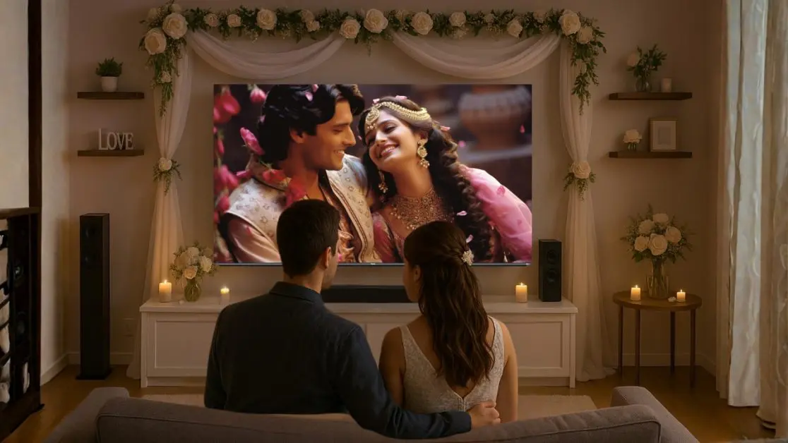 Weddings Are Bigger Than Ever with bigger TV