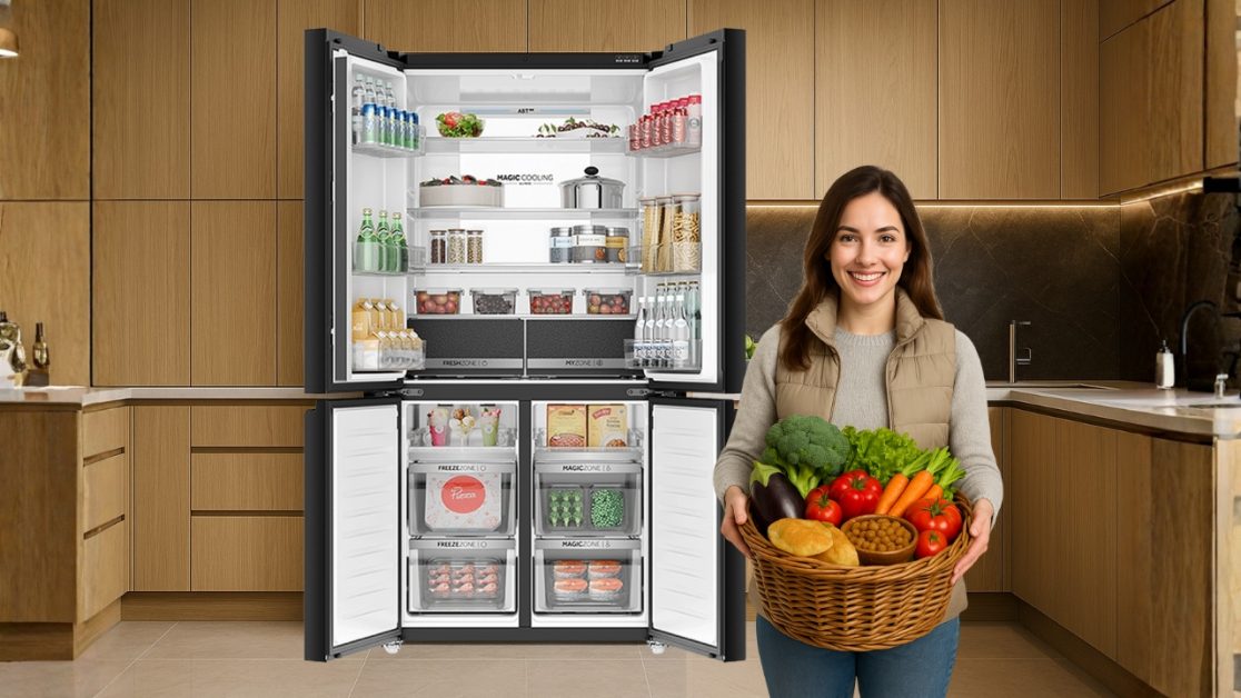 fridge becomes the heart of the home