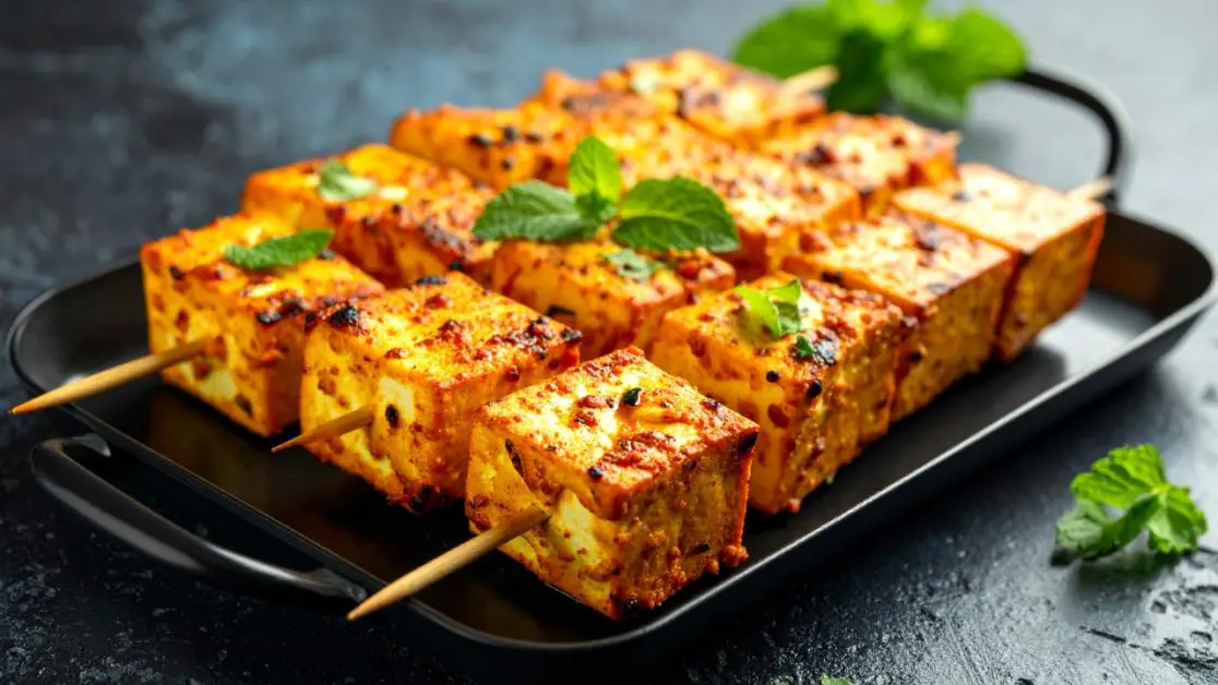 Achari Paneer Bites