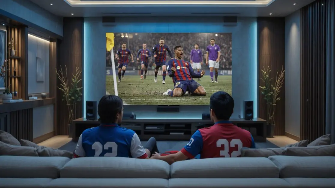 Big screen to watch OLED TV