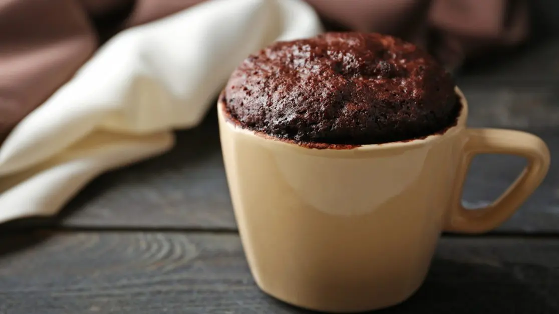 Chocolate mug cake