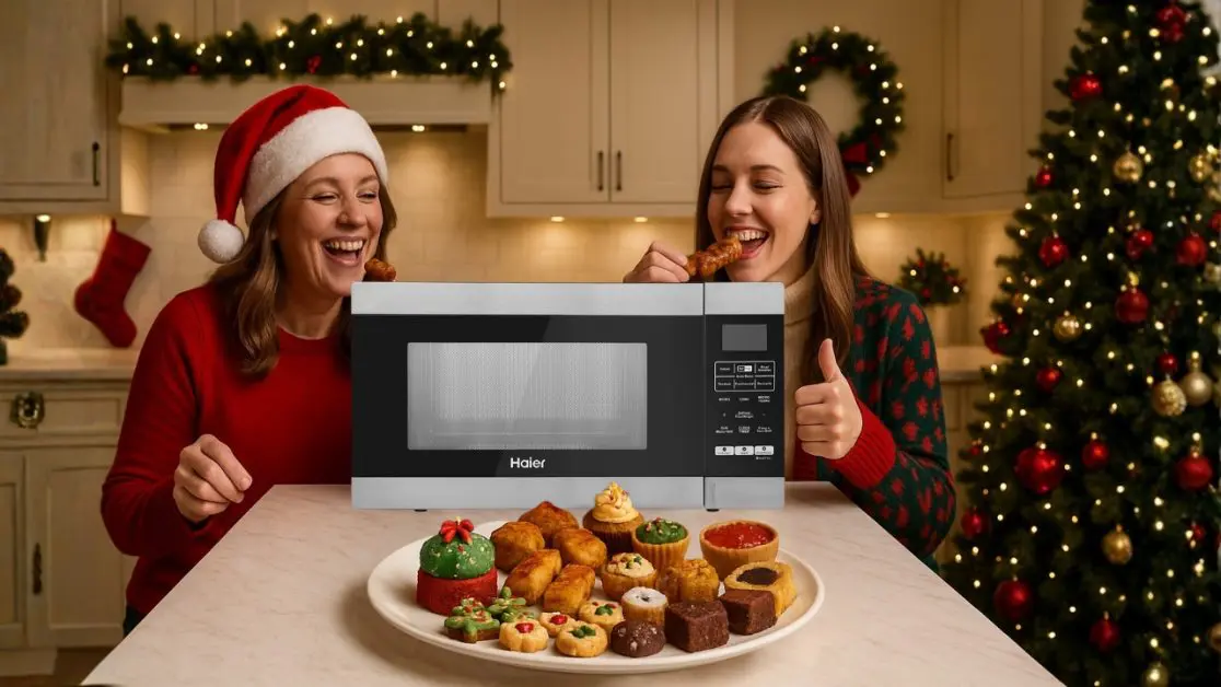 Christmas baking with perfect Microwave