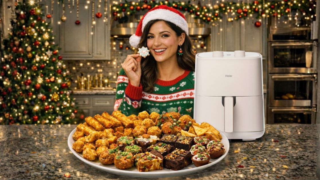 Christmas cooking in air fryer