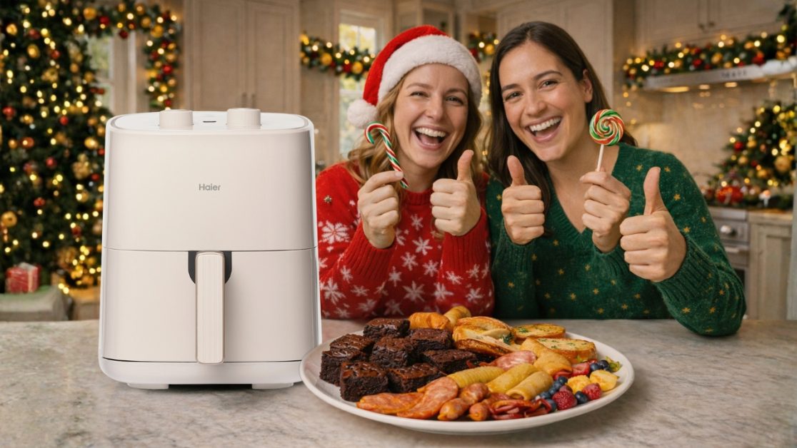 Christmas cooking with perfect air fryer