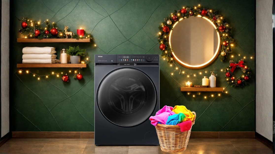 Christmas outfits behave differently in the wash