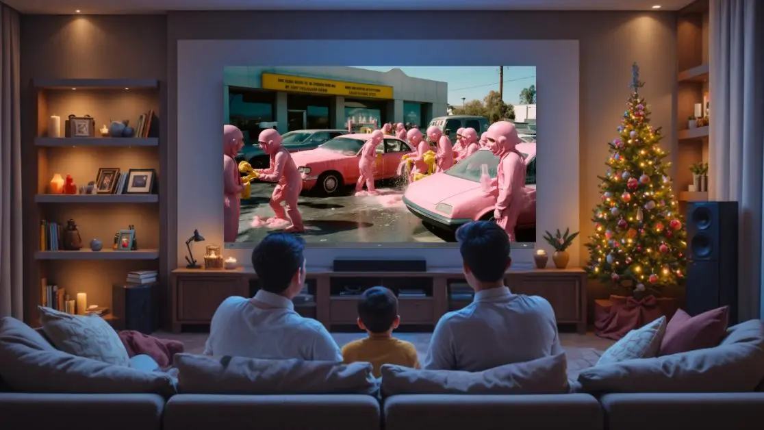 Christmas pushes your TV harder