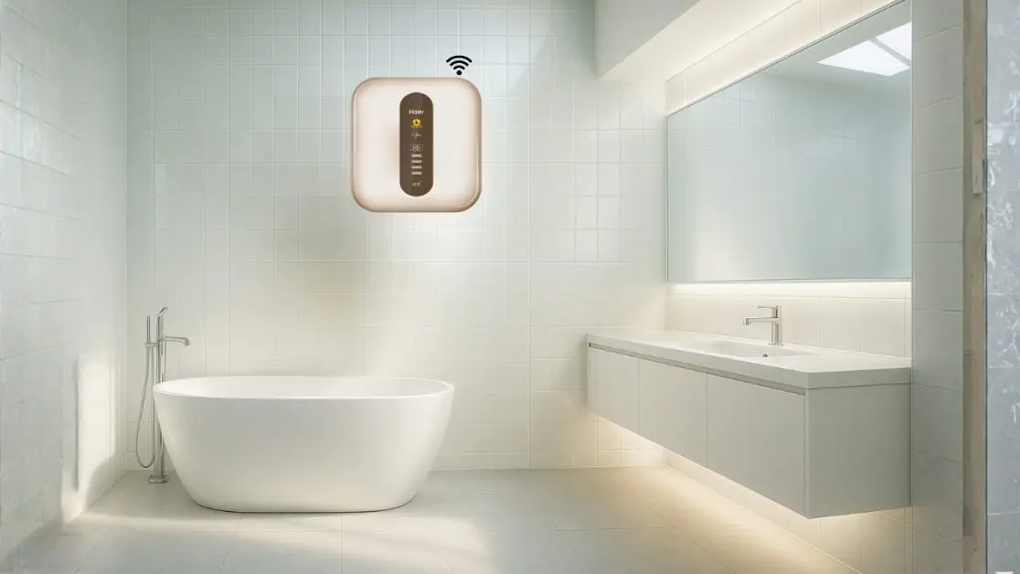 Control winter mornings with smart water heater