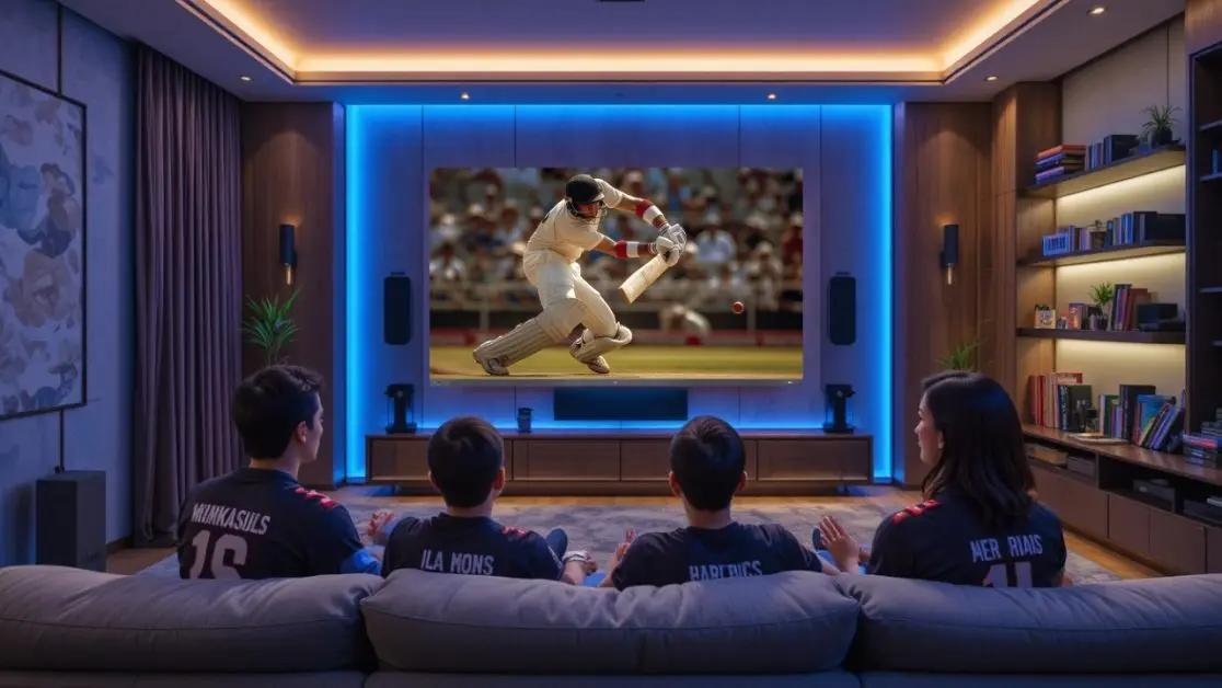 Cricket Feels Different on QD Mini LED