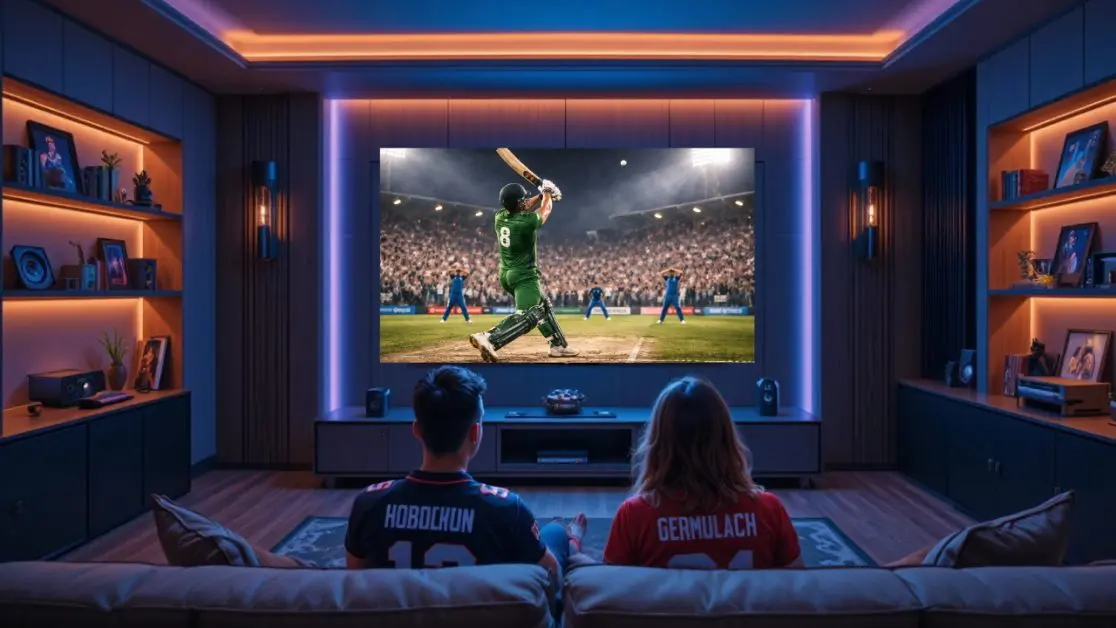 Cricket Feels different in OLED TV