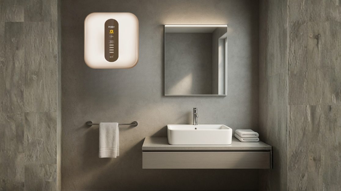 December changes how the bathroom works with water heater