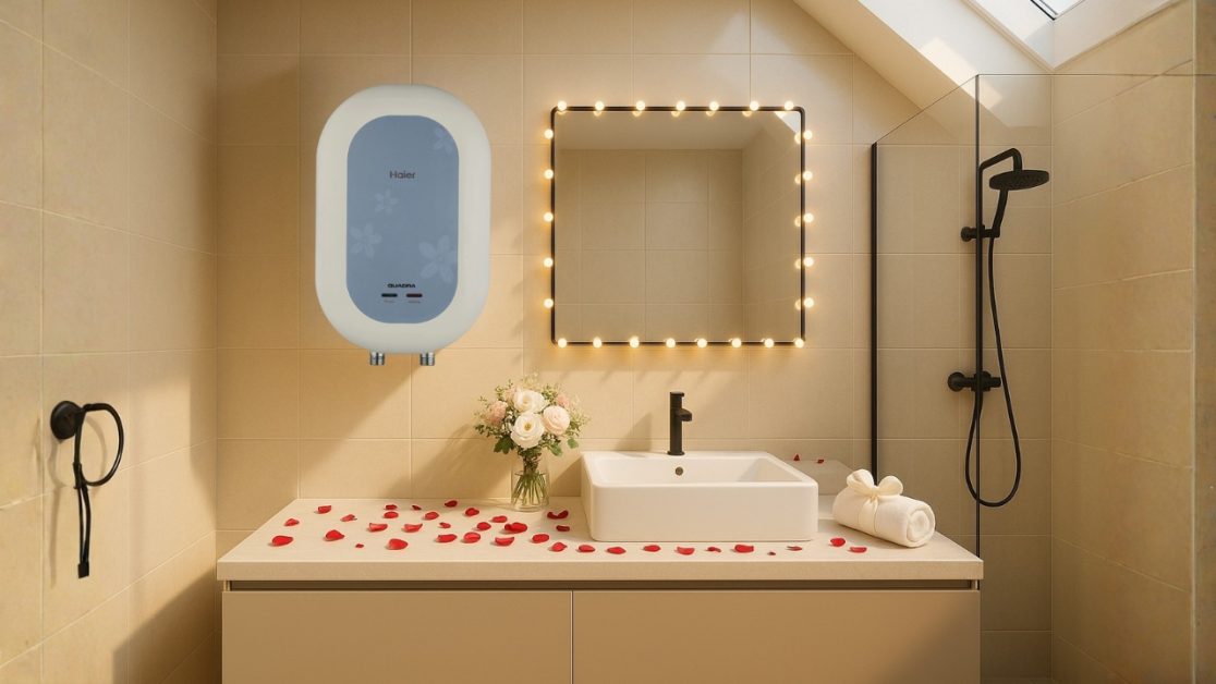 December weddings needs instant water heater