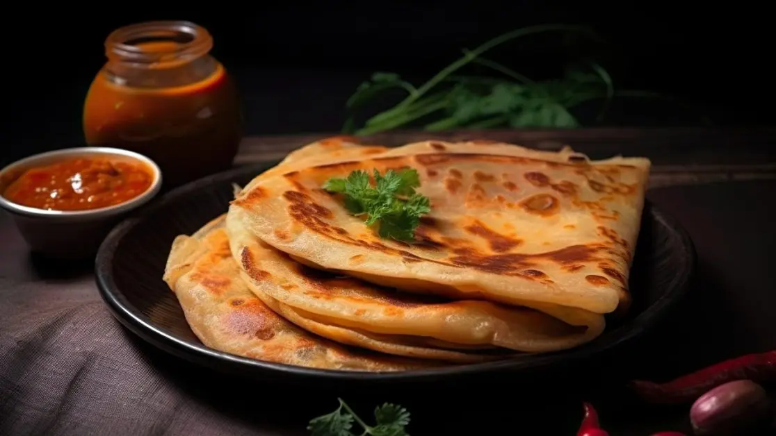 Defroze Indian breads in microwave