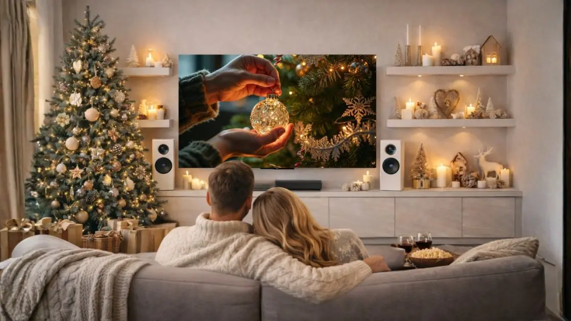 Enjoy holiday classics hit on OLED TV