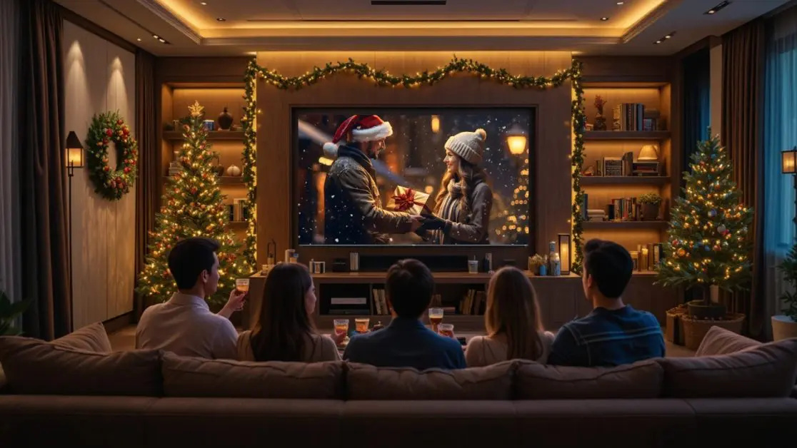 Enjoy your christmas with perfect TV at home