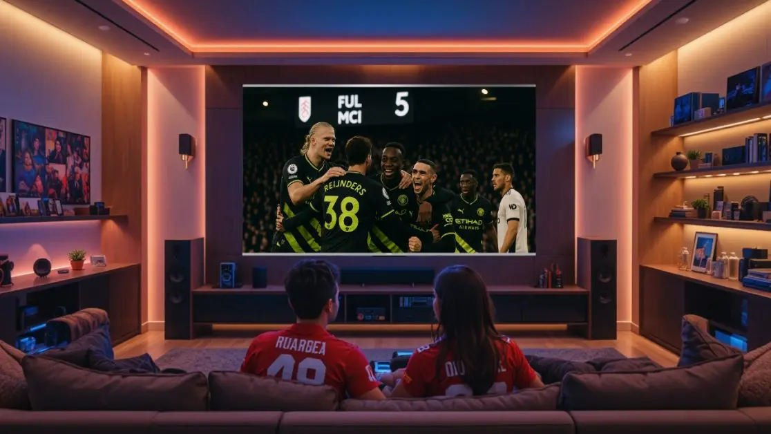 Experience Football matches in Mini LED TV