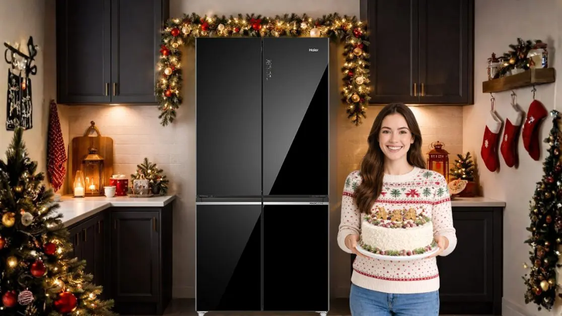 Keep Christmas Cakes Fresh in a Convertible Fridge