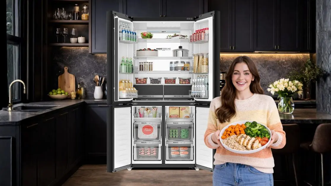 Keep december meal fresh in refrigerator