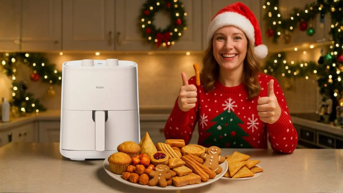 Make Air fryer Christmas Desserts