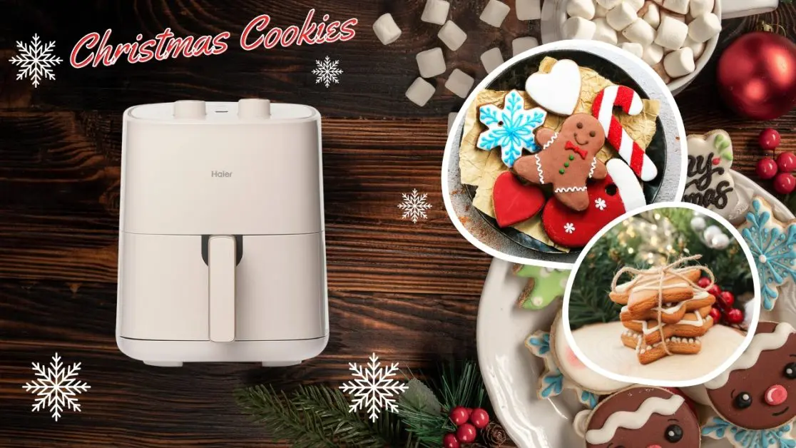 Make Bakery Style Cookies in an Air Fryer During Christmas