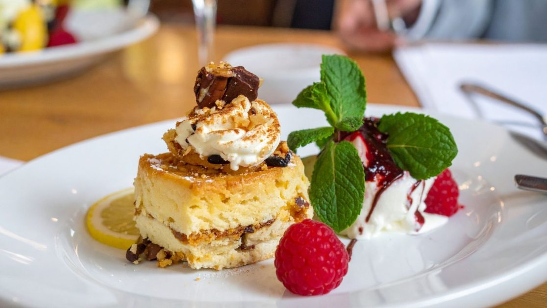 Make Bread pudding in microwave
