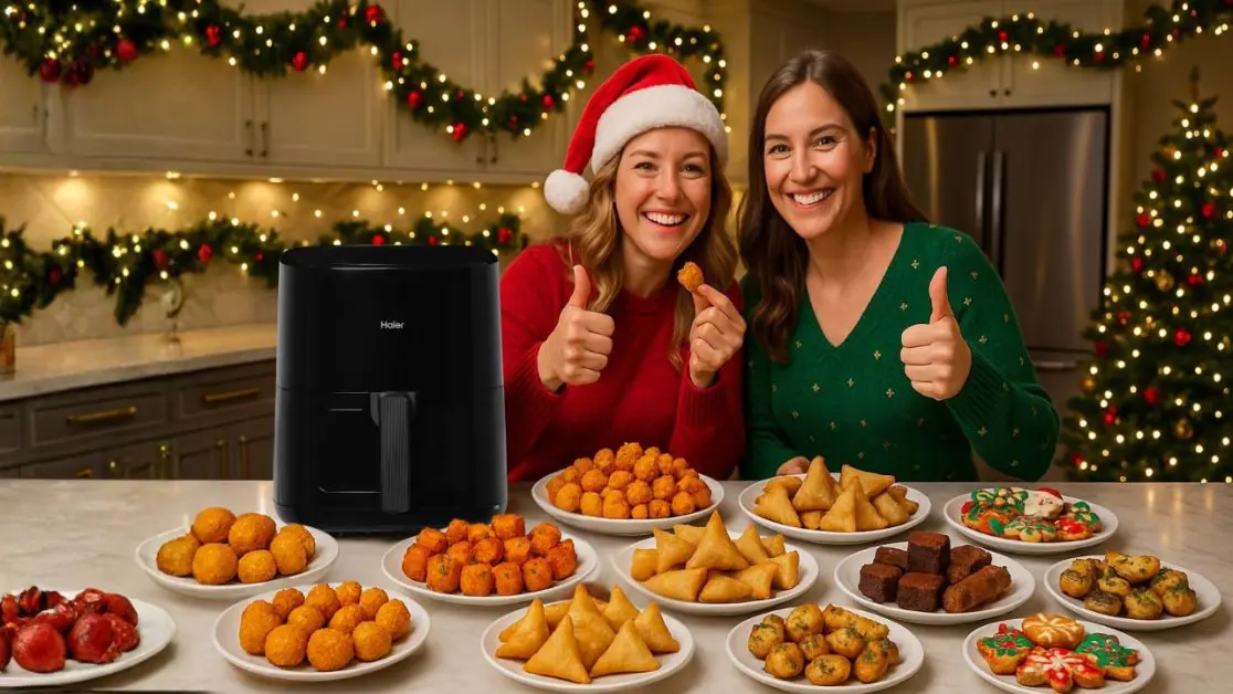 Make Christmas Snacks in air fryer