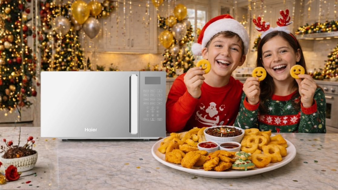 Make Christmas snacks in microwave