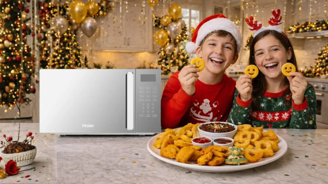 Make Christmas snacks in microwave