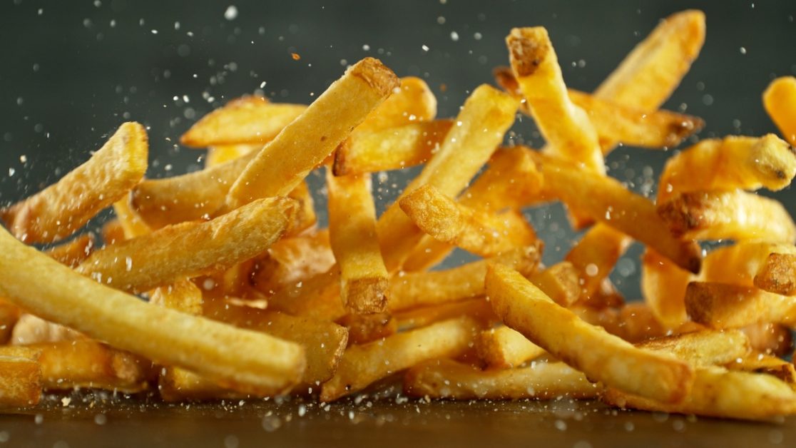 Make Oil-Free Fries Crispy in air fryer