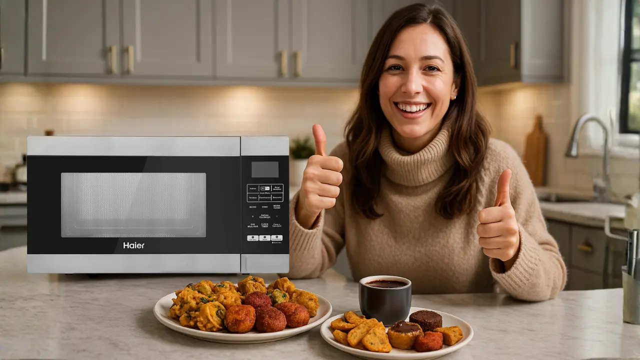 Microwave Air-Fried Pakoras for Chilly Evenings