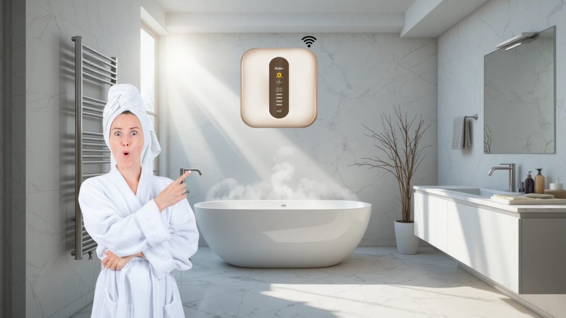 Morning bath is becoming a smarter ritual