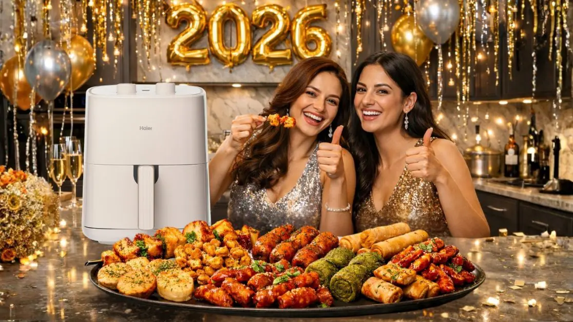 New Year Party Finger Foods made in air fryer