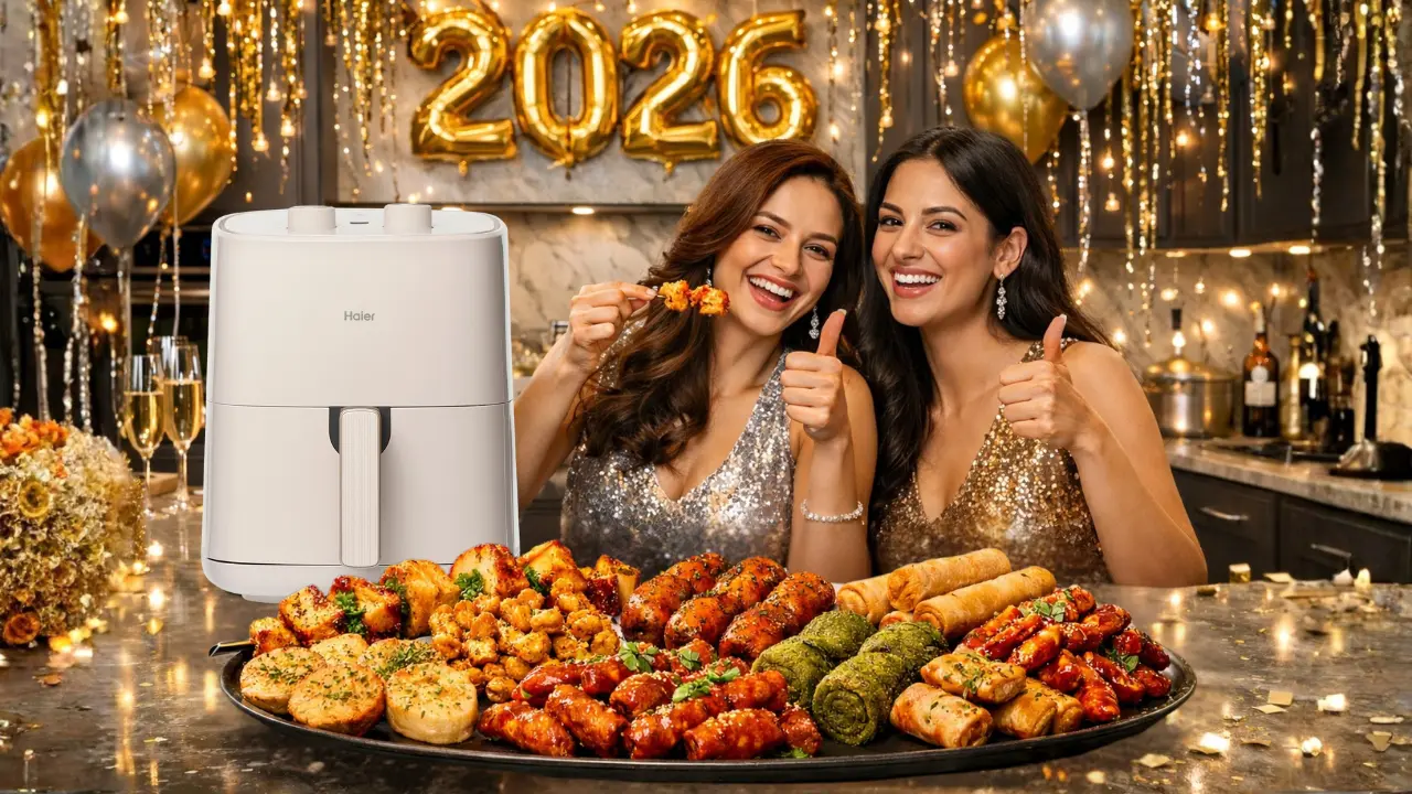 New Year Party Finger Foods made in air fryer