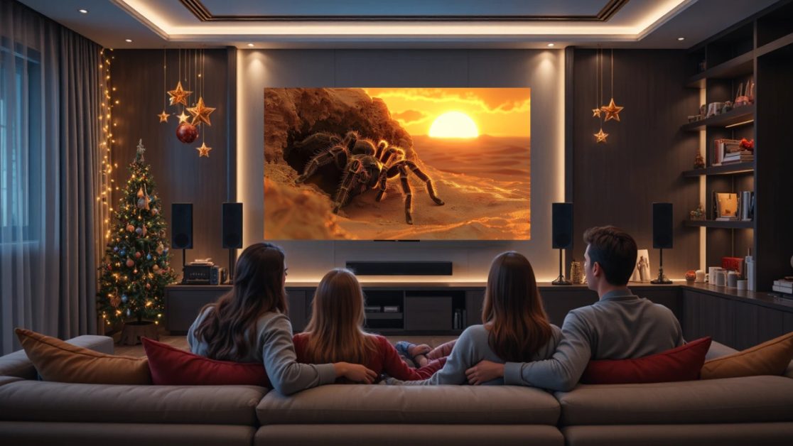 Night time OLED TV Test