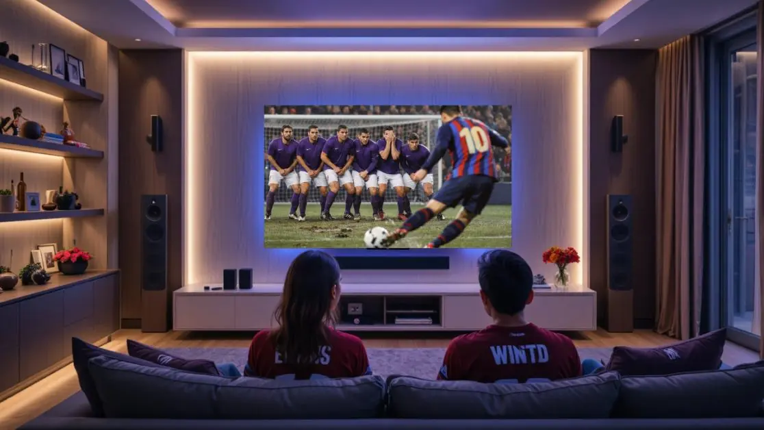 OLED changes how football looks