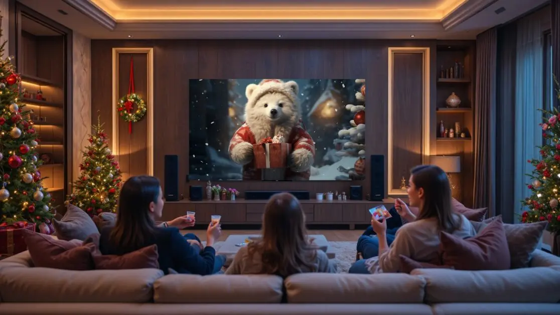 OLED fits Indian Christmas nights especially well