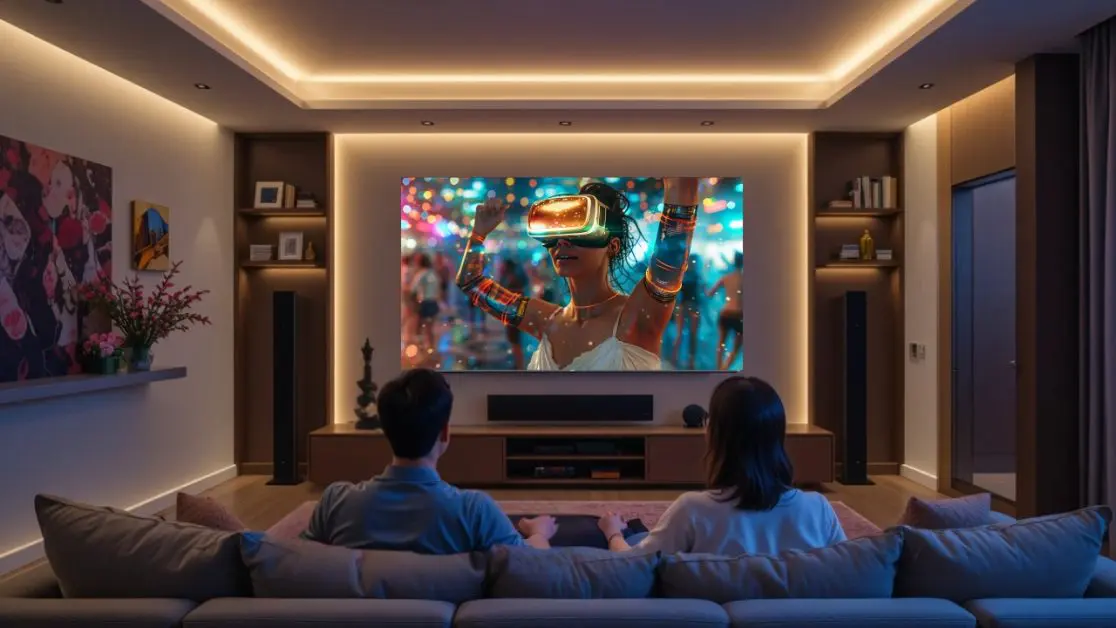 Perfect Festival Days with Mini LED TV