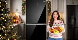 Perfect Refrigerator for Christmas morning